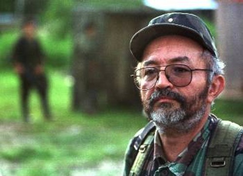 Ο δολοφονημένος Ραούλ Ρέγιες, μέλος της Γραμματείας της Κεντρικής Διοίκησης των FARC-EP