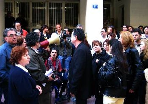 Από τη χτεσινή συγκέντρωση