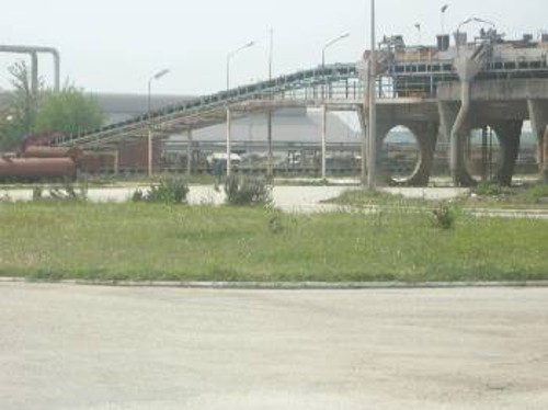 Το ερημωμένο εργοστάσιο της Ελληνικής Βιομηχανίας Ζάχαρης που θα γίνει μονάδα παραγωγής βιοαιθανόλης
