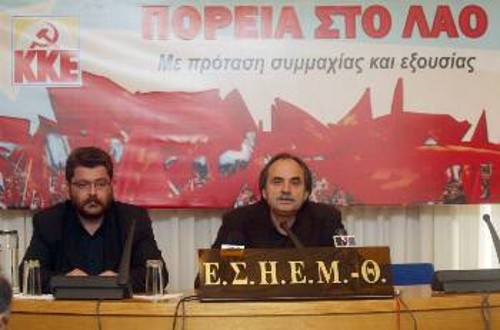 Από τη χτεσινή συνέντευξη Τύπου