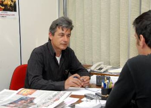 Από τη συζήτηση με τον Γιώργο Σκιαδιώτη