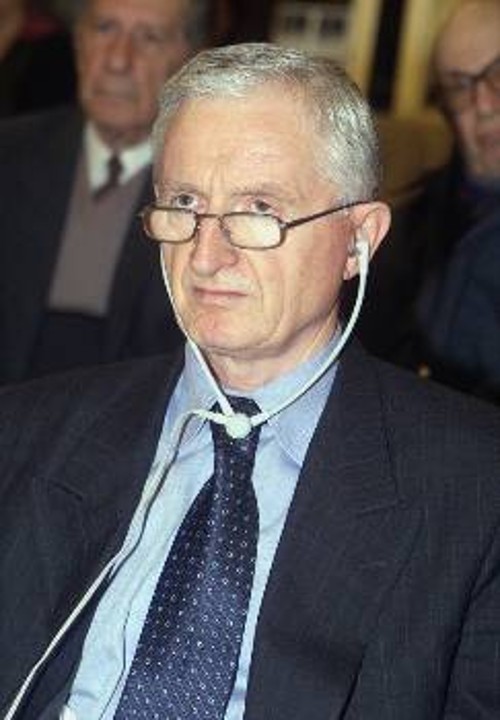 Ο πρώην υπουργός Εξωτερικών της Γιουγκοσλαβίας Ζ. Γιοβάνοβιτς