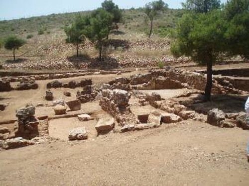 Τμήμα του αρχαίου μεταλλείου στο Λαύριο