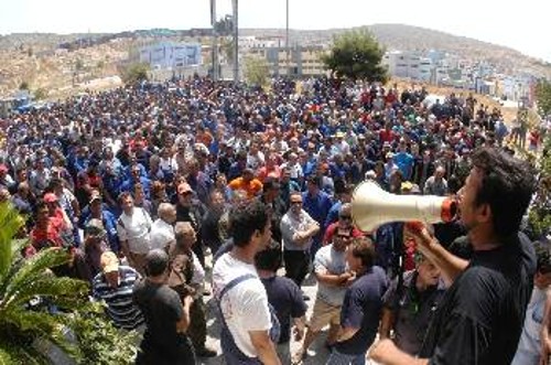 Χιλιάδες εργάτες απάντησαν τον Ιούνη του 2008 στο χτύπημα των συνδικαλιστικών τους δικαιωμάτων με συγκέντρωση μέσα στο χώρο της ΒΙΠΑΣ. Για να προλάβει τα χειρότερα, η δικαιοσύνη έσπευσε να υπερασπιστεί την εργοδοσία