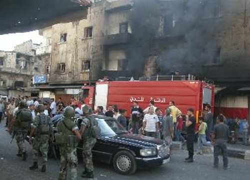 Από τις χτεσινές συγκρούσεις στην Τρίπολη