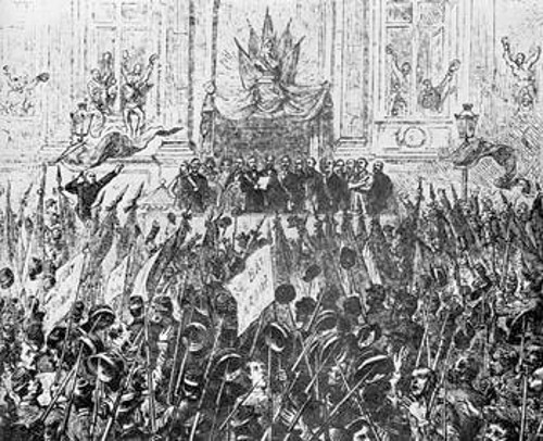 Η ανακήρυξη της Κομμούνας στις 28 Μάρτη 1871
