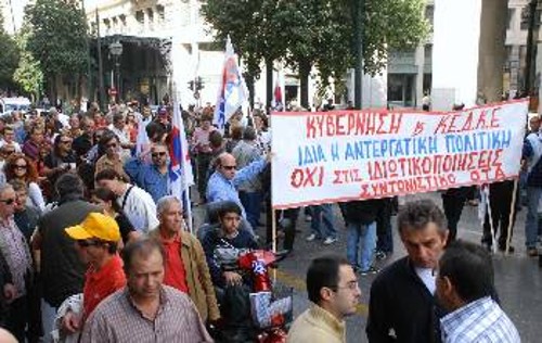Τη μαζικοποίηση των σωματείων με την εγγραφή όλων των συμβασιούχων βάζουν στόχο οι ταξικές δυνάμεις στους ΟΤΑ