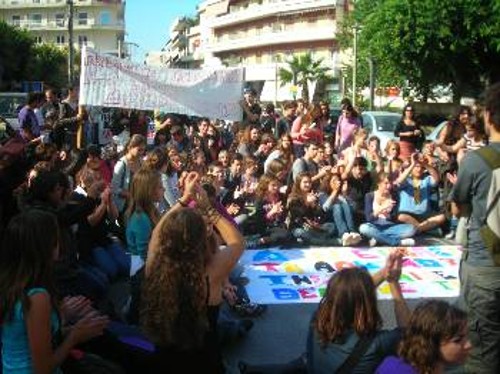Από την πορεία στο Ηράκλειο