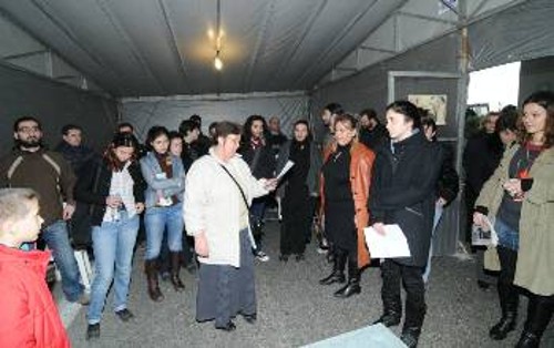 Αντιπροσωπεία γυναικών από τα Τρίκαλα