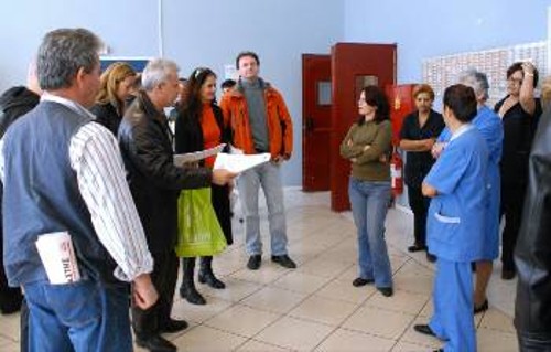 Από τη χτεσινή συζήτηση με τους εργαζόμενους
