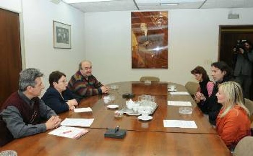 Από τη χτεσινή συνάντηση
