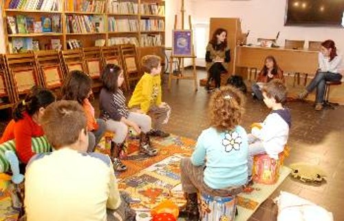 Αποψη από την εκδήλωση στο πατάρι της «ΣΕ»