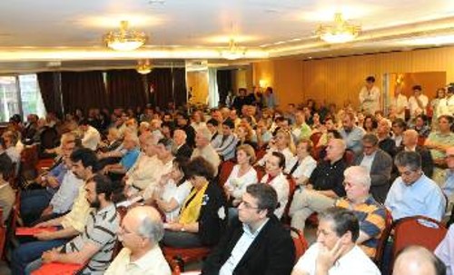 Αποψη από την ημερίδα