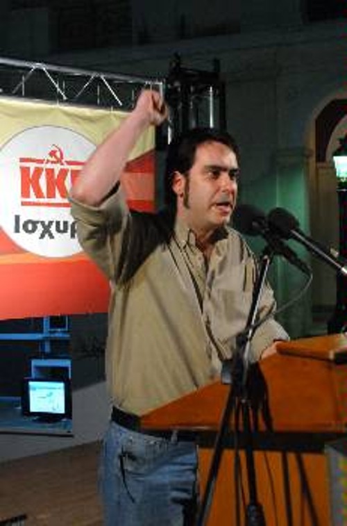 Ο Αστον Γκαρσία, μέλος της ΚΕ του ΚΚ των Λαών της Ισπανίας