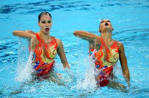 Σπουδαία επιτυχία σημείωσε στο παγκόσμιο πρωτάθλημα της Ρώμης η Δέσποινα Σολωμού (αριστερά στη φωτ.)