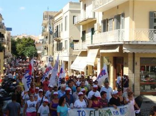 Από προηγούμενη κινητοποίηση στην Κέρκυρα