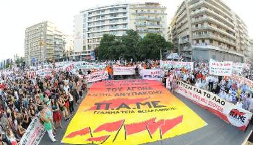 Ανυπακοή και οργάνωση ενάντια σε κάθε υποστηρικτή του κεφαλαίου είναι το κάλεσμα των ταξικών δυνάμεων