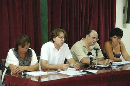 Από τη χτεσινή συνέντευξη Τύπου των γονιών