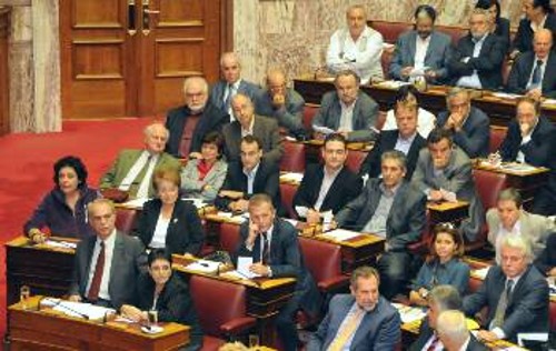 Η Κοινοβουλευτική Ομάδα του ΚΚΕ