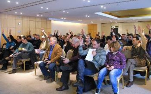 Στιγμιότυπο από τις εργασίες του 21ου Συνεδρίου