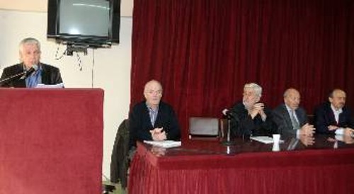Από τη χτεσινή κοινή συνέντευξη Τύπου των συνεργαζόμενων συνταξιουχικών Οργανώσεων