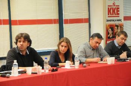 Από τη συζήτηση με τους δημοσιογράφους