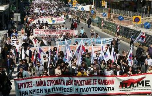 Η πλουτοκρατία, τα κόμματα και οι διακρατικοί της οργανισμοί έχουν πέσει με τα μούτρα για να ξεκάνουν το λαό. Η λαϊκή αντεπίθεση για την ανατροπή τους είναι επιτακτική ανάγκη