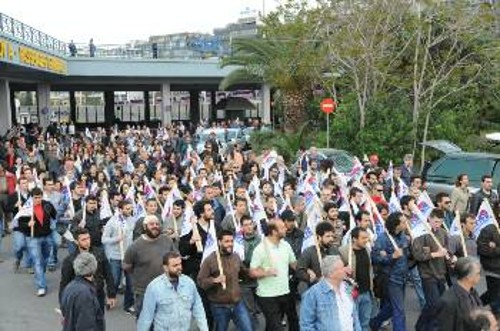 Οι αγώνες των ναυτεργατών θα συνεχιστούν για την υπεράσπιση της δουλειάς τους και των δικαιωμάτων τους