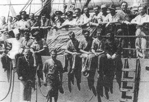 Απεργία ναυτεργατών στο πλοίο «Θεοφάνης Λιβανός» στην Αυστραλία υπό την καθοδήγηση της ΟΕΝΟ το 1945
