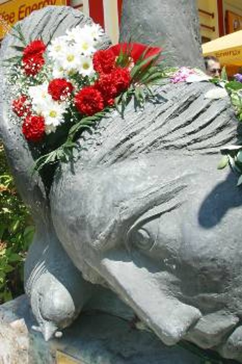 Το Μνημείο για τον Γρηγόρη Λαμπράκη στη Θεσσαλονίκη