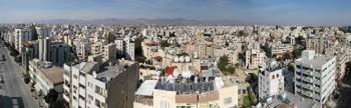 Μια πανοραμική άποψη της πόλης