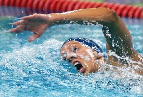 Η κολύμβηση ήταν απ' τα πρώτα αθλήματα που «δήλωσαν» συμμετοχή στο νέο εγχείρημα