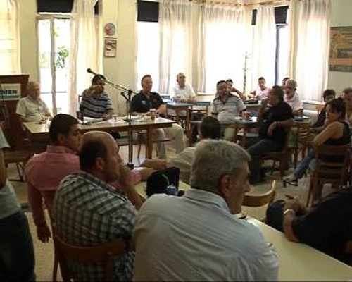 Στιγμιότυπο από τη χτεσινή σύσκεψη