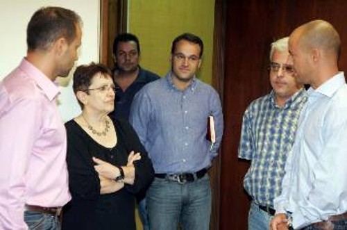 Από τη χτεσινή συνάντηση