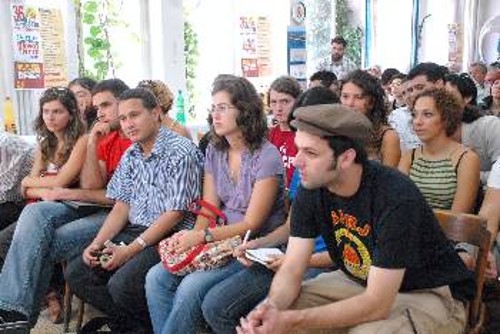 Από τη συζήτηση στα γραφεία της ΠΕΜΕΝ