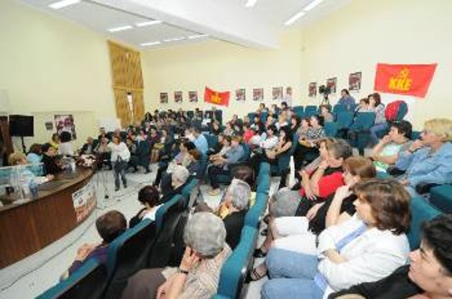 Από τη συζήτηση με τις γυναίκες στην Πτολεμαΐδα
