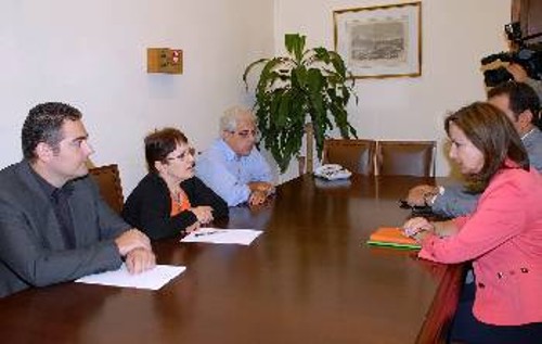 Από τη χτεσινή συνάντηση