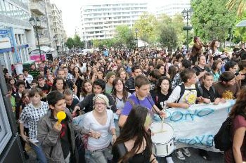 Μαζικότατη η κινητοποίηση στην Αθήνα