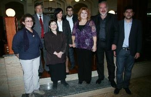 Με τους υποψήφιους της «Λαϊκής Συσπείρωσης»