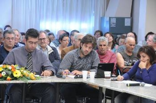 Από τη συζήτηση με τους δημοσιογράφους