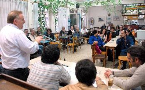 Στιγμιότυπο από τη χτεσινή σύσκεψη