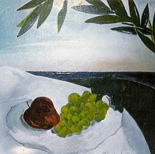 Εργο του Μ. Χάρου από την έκθεση στον «Αστρολάβο - Δεξαμενή»