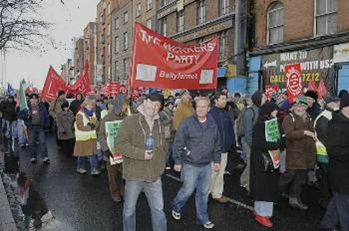 Από την διαδήλωση του περασμένου Σαββάτου στο Δουβλίνο