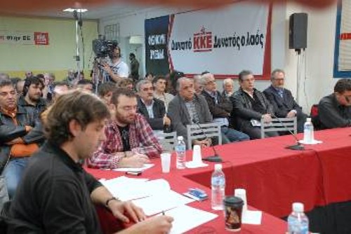 Από τη συζήτηση με τους δημοσιογράφους