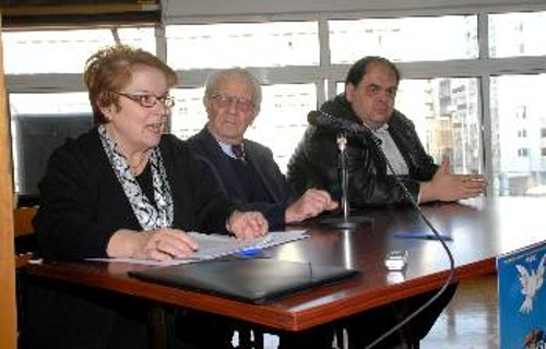 Από τη χτεσινή παρουσίαση των δράσεων της ΕΕΔΥΕ