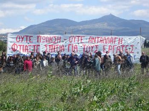 «Φτιάξτε σπίτια για τους εργάτες», ζήτησαν πρόσφατα ταξικά συνδικάτα στη Θεσσαλονίκη (φωτ.)