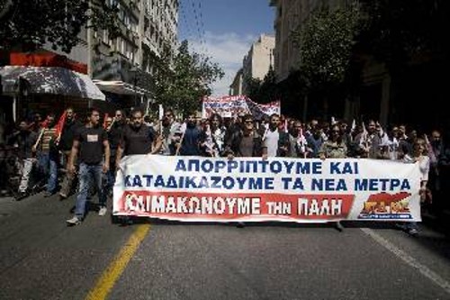 Τα αντιλαϊκά μέτρα πρέπει να βρουν εμπόδια στη λαϊκή πάλη