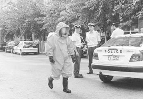 Εμελλε να δούμε τέτοιες σκηνές και στην οδό Αριστοτέλους...