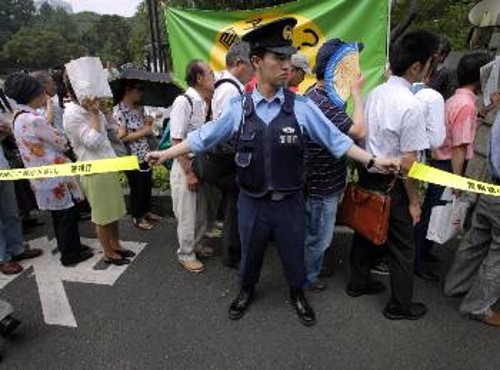 Από τη χτεσινή διαμαρτυρία για τις εγκληματικές ευθύνες της «ΤEPCO»