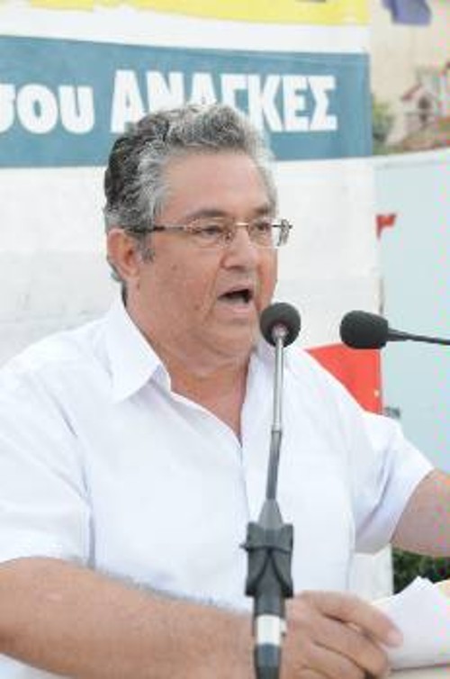 Ο Δ. Κουτσούμπας